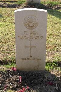 Ismailia War Memorial Cemetery - Ryman, George Albert